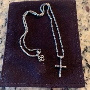 David Yurman Cable Classic diamond necklace